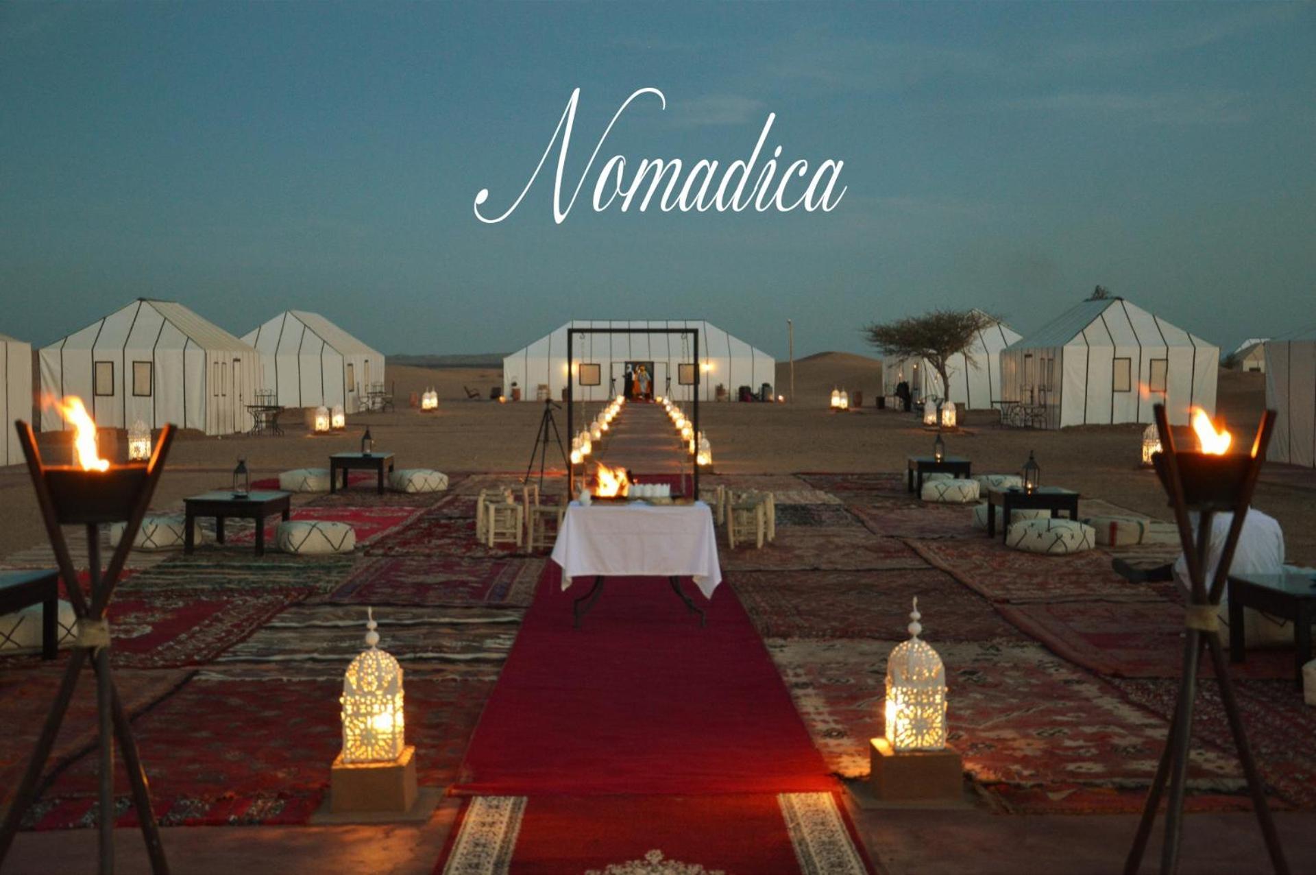 Отель Nomadica Luxury Camp Мерзуга Экстерьер фото